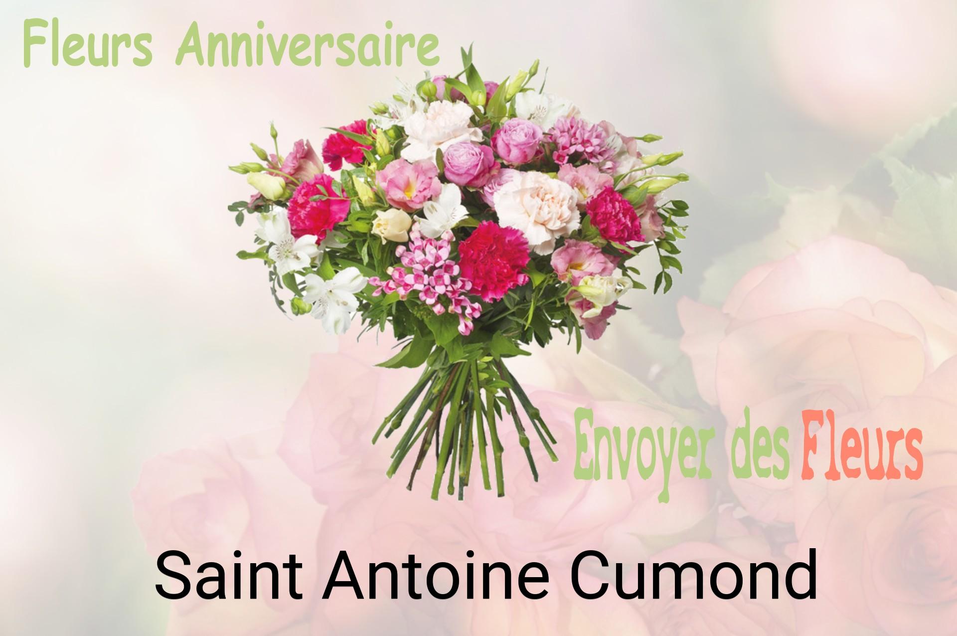 Bouquet de fleurs d’anniversaire livré à Saint-Antoine-Cumond